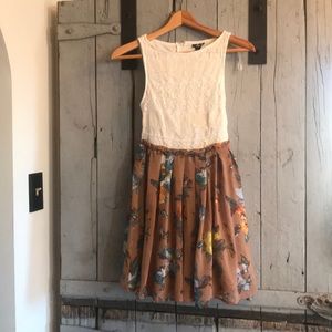 Deb girls dress with lining